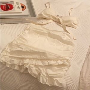 Tiger Mist white two piece set